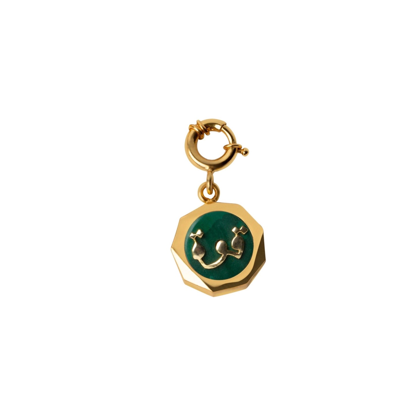 Power Malachite Charm